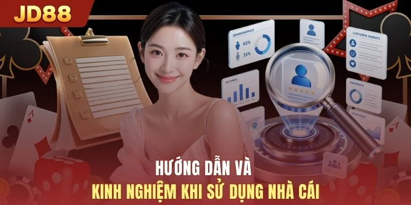 Hướng dẫn và kinh nghiệm khi sử dụng nhà cái