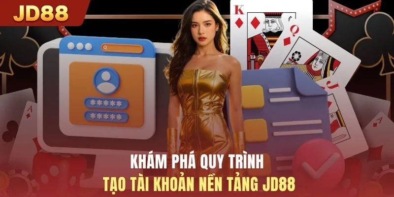 Khám phá quy trình tạo tài khoản nền tảng JD88