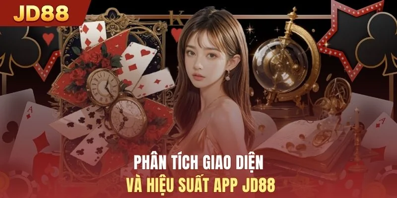 Phân tích giao diện và hiệu suất app JD88